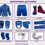 Equipment for sports and combat sambo