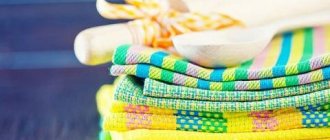 How to wash kitchen towels: useful tips