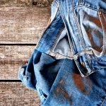 How to remove rust from jeans