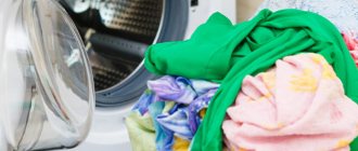How to wash colored items