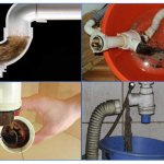How to clear a clogged pipe in the kitchen at home