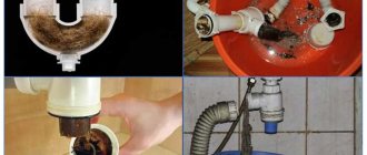 How to clear a clogged pipe in the kitchen at home