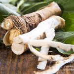 Horseradish root and leaves are used in tinctures and preservation