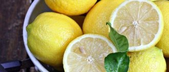 lemons for preparations