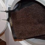 Is it possible to wash a regular carpet in a washing machine?