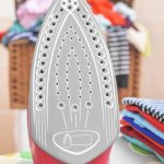clean the soleplate of a ceramic iron