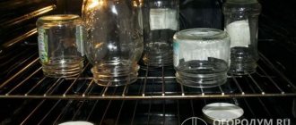 One of the advantages of oven sterilization is the ability to simultaneously prepare a large number of jars