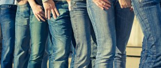отличия джинсовой ткани