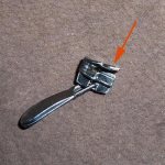 Damaged zipper slider