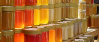 At what temperature should honey be stored?