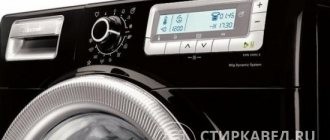 Modern Electrolux washing machine models are equipped with a display