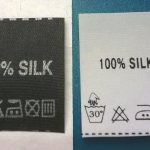 label-on-silk